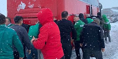 Bursaspor taraftarları Bursa'ya geri döndü!