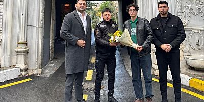 Bursasporlu taraftarlardan anlamlı ziyaret!