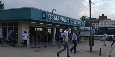 BURULAŞ paylaştı: Osmangazi metro istasyonu içerisinde...