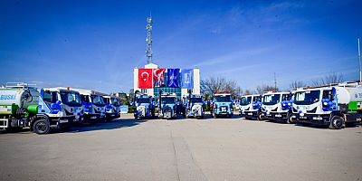 BUSKİ’nin araç filosuna büyük yatırım