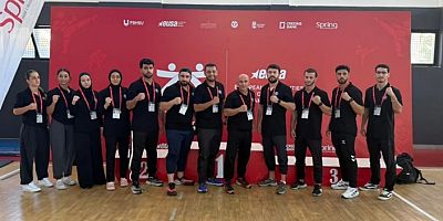 BUÜ sporcularından Avrupa'da 7 madalya