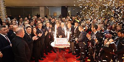 Büyükşehir ailesi yeni yılı birlikte kutladı