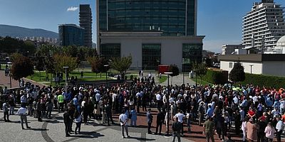 Büyükşehir Belediyesi’nde gerçeği aratmayan tatbikat