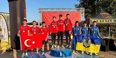 Büyükşehir Belediyesporlu Muhammed Emir Kurtulan Avrupa üçüncüsü