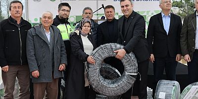 Büyükşehir'den çiftçiye hayat veren destek