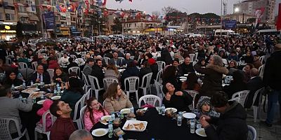 Büyükşehir’den Gemlik’te 3000 kişilik iftar sofrası