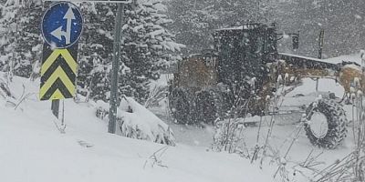 Büyükşehir’den karla mücadelede yoğun mesai