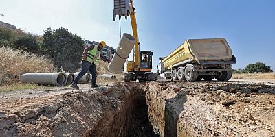 Büyükşehir'den Nilüfer'e 7 bin 600 metrelik altyapı yatırımı