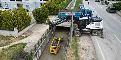 Büyükşehir’den yaz mevsimi öncesinde dere temizliği