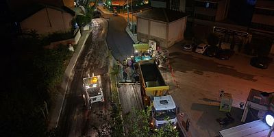 Büyükşehir ekiplerinden ulaşımda gece mesaisi