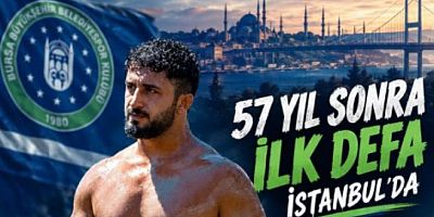Büyükşehir güreşçisi tarihi er meydanında