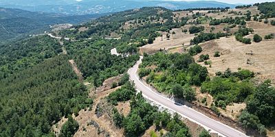 Büyükşehir Mustafakemalpaşa’da yolları yeniliyor