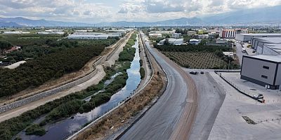 Büyükşehir Samanlı bağlantı yolunu yeniledi