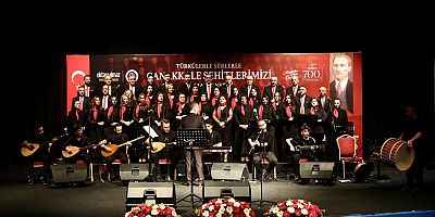 Çanakkale ruhu türkülerle yaşatıldı