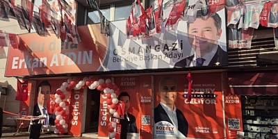 CHP Osmangazi BB Adayı Erkan Aydın: 5 yıllığına izin istiyoruz