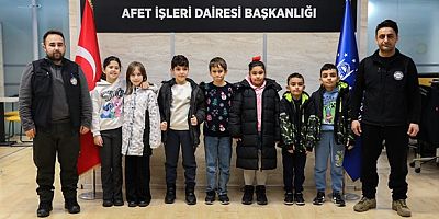 Çocuklar afet bilincini eğlenerek kazanıyor