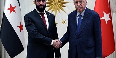 Cumhurbaşkanı Erdoğan, Ahmed Şara ile görüştü