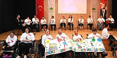 Cumhuriyet Bayramı coşkusu engelsiz yüreklerde attı  