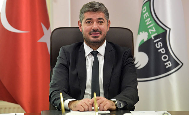 Denizlispor'da Başkan Uz'dan taraftara çağrı