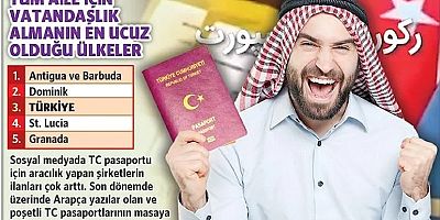Dünyada vatandaşlığın en ucuza satın alındığı 3 ülkeden biriyiz