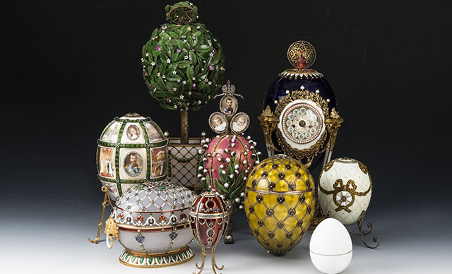 Dünyanın en değerli yumurtaları Faberge'ler, Londra’da sergilenmeye başlandı