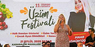 En kaliteli üzümler Osmangazi’de yarıştı