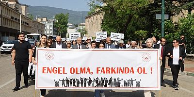 Engelsiz bir gelecek için yürüdüler