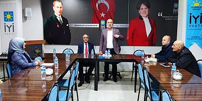 Enver Yeniçeri Orhangazi İyi Parti İlçe Başkanı İsmail Kaya’yı Ziyaret Etti  