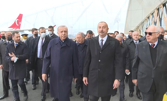 Erdoğan, Azerbaycan'da