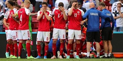 EURO 2020'de üzücü olay: Kalp masajı yapıldı, maç ertelendi