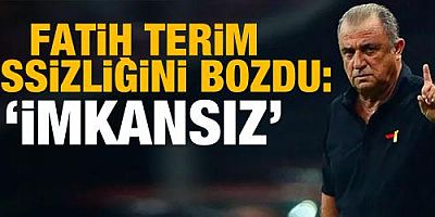 Fatih Terim: Başka bir Türk takımı için çalışmayı hayal edemiyorum