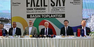 Fazıl Say’dan İznik’e özel beste
