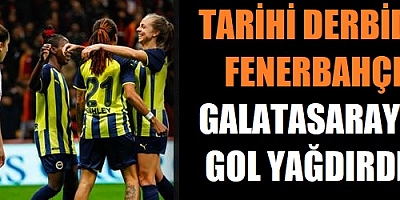 Fenerbahçe, derbide Galatasaray'a acımadı!