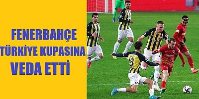 Fenerbahçe, Türkiye Kupası'na veda etti