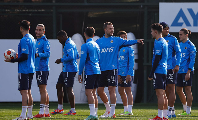 Fenerbahçe'de Royal Antwerp hazırlıkları devam etti