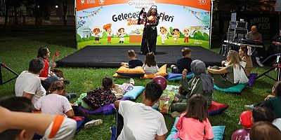 Festivalde çocuklar hem eğlendi hem spor yaptı