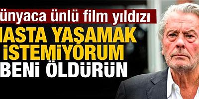 Fransız oyuncu Alain Delon: Ölmek istiyorum