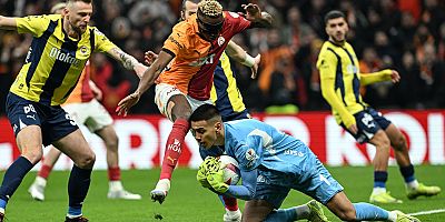 Galatasaray-Fenerbahçe derbisi berabere bitti
