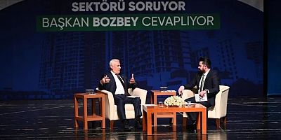 Gayrimenkul sektörü sordu, Başkan Bozbey cevapladı