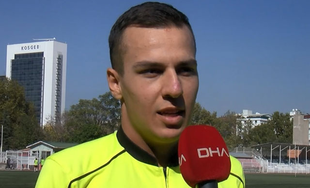 Genç hakem kanseri yendi, sahalara döndü