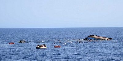 Göçmen teknesi battı: 34 ölü