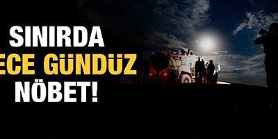 Güvenlik güçleri İran sınırında gece gündüz nöbette