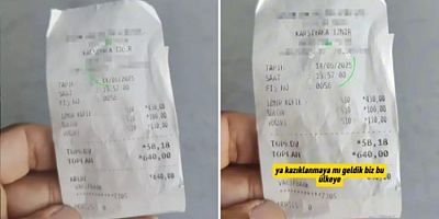 Hesabını görünce şoke oldu: Kazıklanmaya mı geldik?