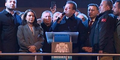 İBB Başkanı Ekrem İmamoğlu Beşiktaş Belediye Başkanı Rıza Akpolat'ın gözaltına alınmasının ardından konuştu