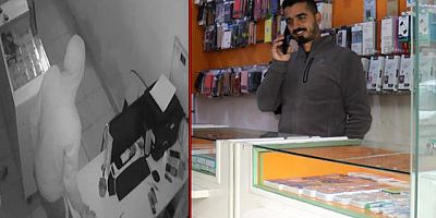 İki ayda ikinci kez soyulan iş yerinin sahibi, hırsızları çaya davet etti