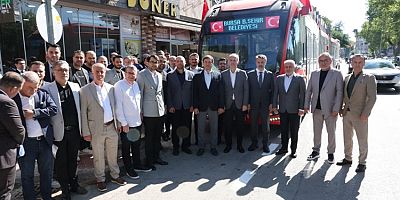 İnegöl'e metrobüs geliyor
