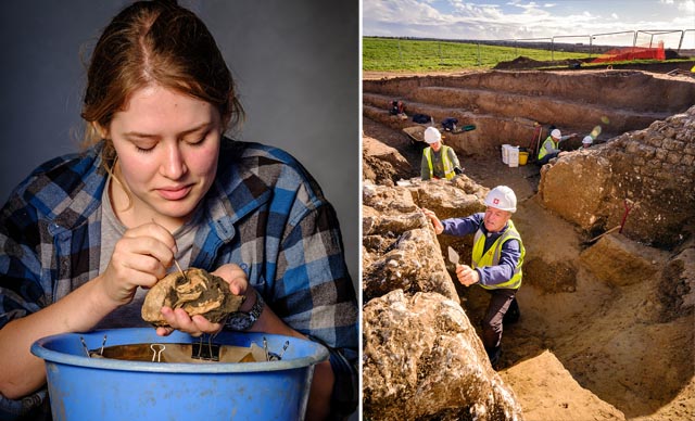 İngiltere’deki kazıda insan ve hayvanların arenaya çıkmadan önce tutulduğu ‘hücre’ ortaya çıktı