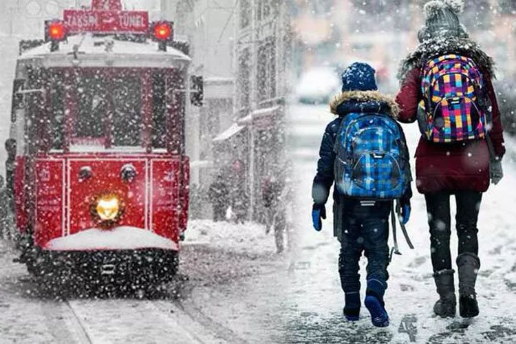 İstanbul'da kar tedbiri... Eğitime 'kar' molası