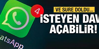 İsteyenler WhatsApp’a dava açabilir
