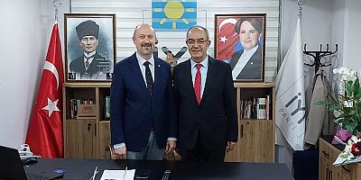 İYİ  Parti Bursa Milletvekili aday adayı Enver Yeniçeri Hasanoğlu’nu Makamında Ziyaret Etti 